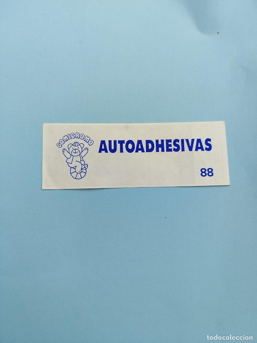 Cromos de f&uacute;tbol: 88 AUTOADHESIVAS COMICROMO - BICHON -- SIN PEGAR 91 1991 - Foto 2