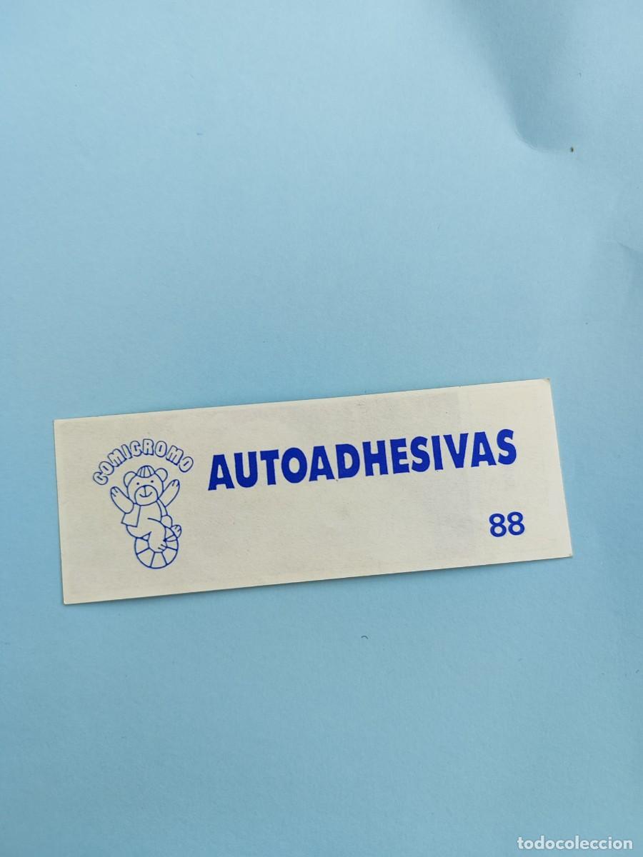 Cromos de f&uacute;tbol: 88 AUTOADHESIVAS COMICROMO - BICHON -- SIN PEGAR 91 1991 - Foto 2