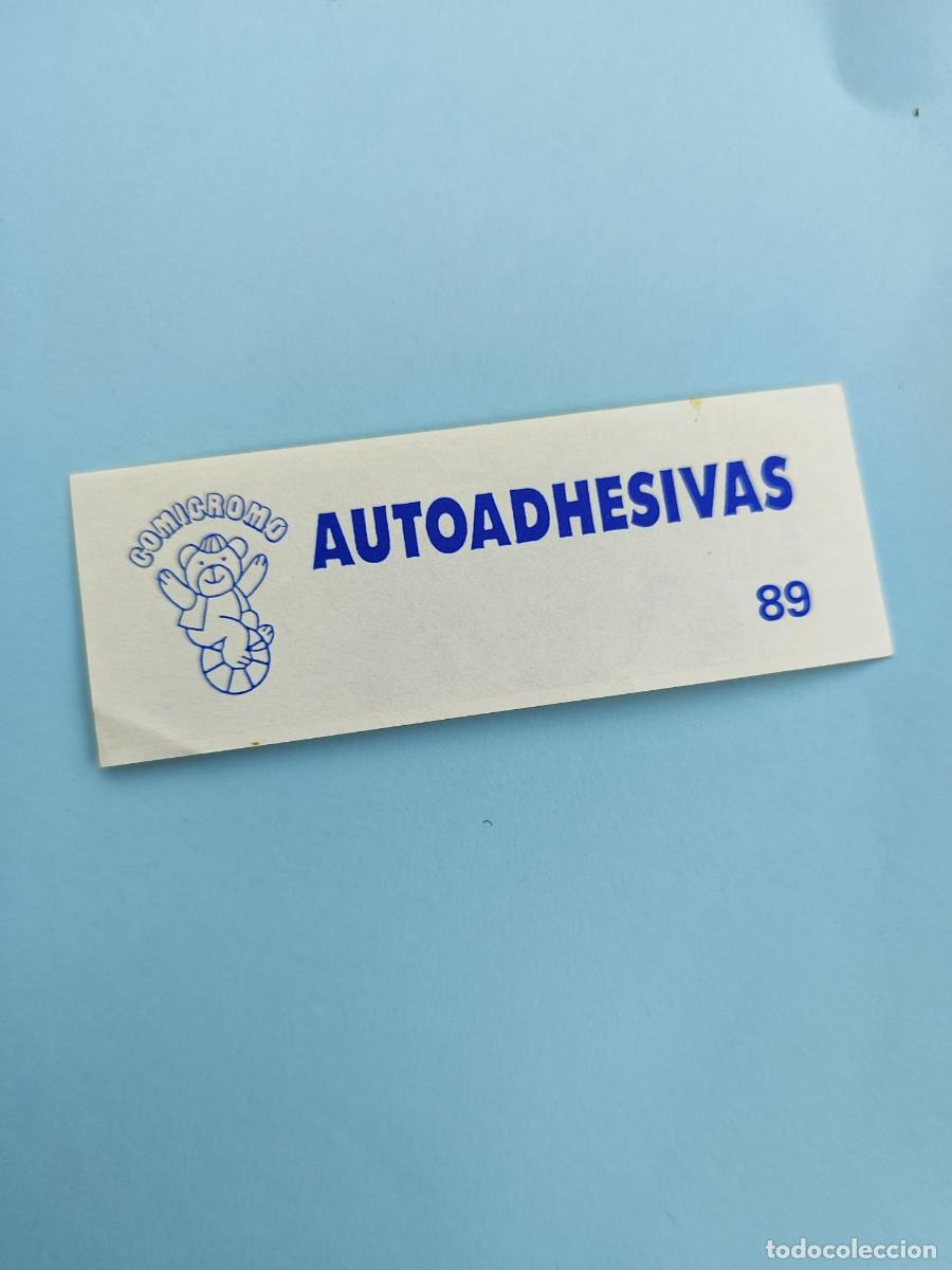 Cromos de f&uacute;tbol: 89 AUTOADHESIVAS COMICROMO - MONGREL -- SIN PEGAR 91 1991 - Foto 2