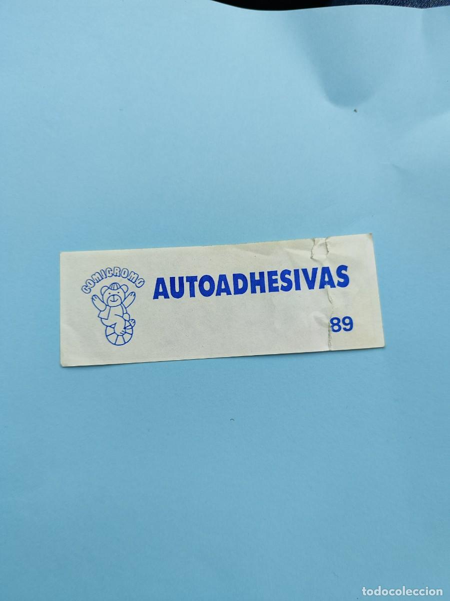 Cromos de f&uacute;tbol: 89 AUTOADHESIVAS COMICROMO - MONGREL -- SIN PEGAR 91 1991 - Foto 2