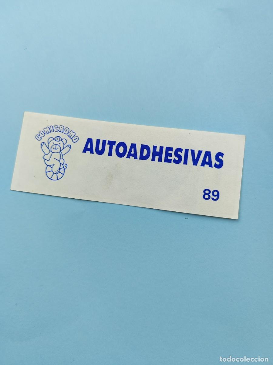 Cromos de f&uacute;tbol: 89 AUTOADHESIVAS COMICROMO - MONGREL -- SIN PEGAR 91 1991 - Foto 2
