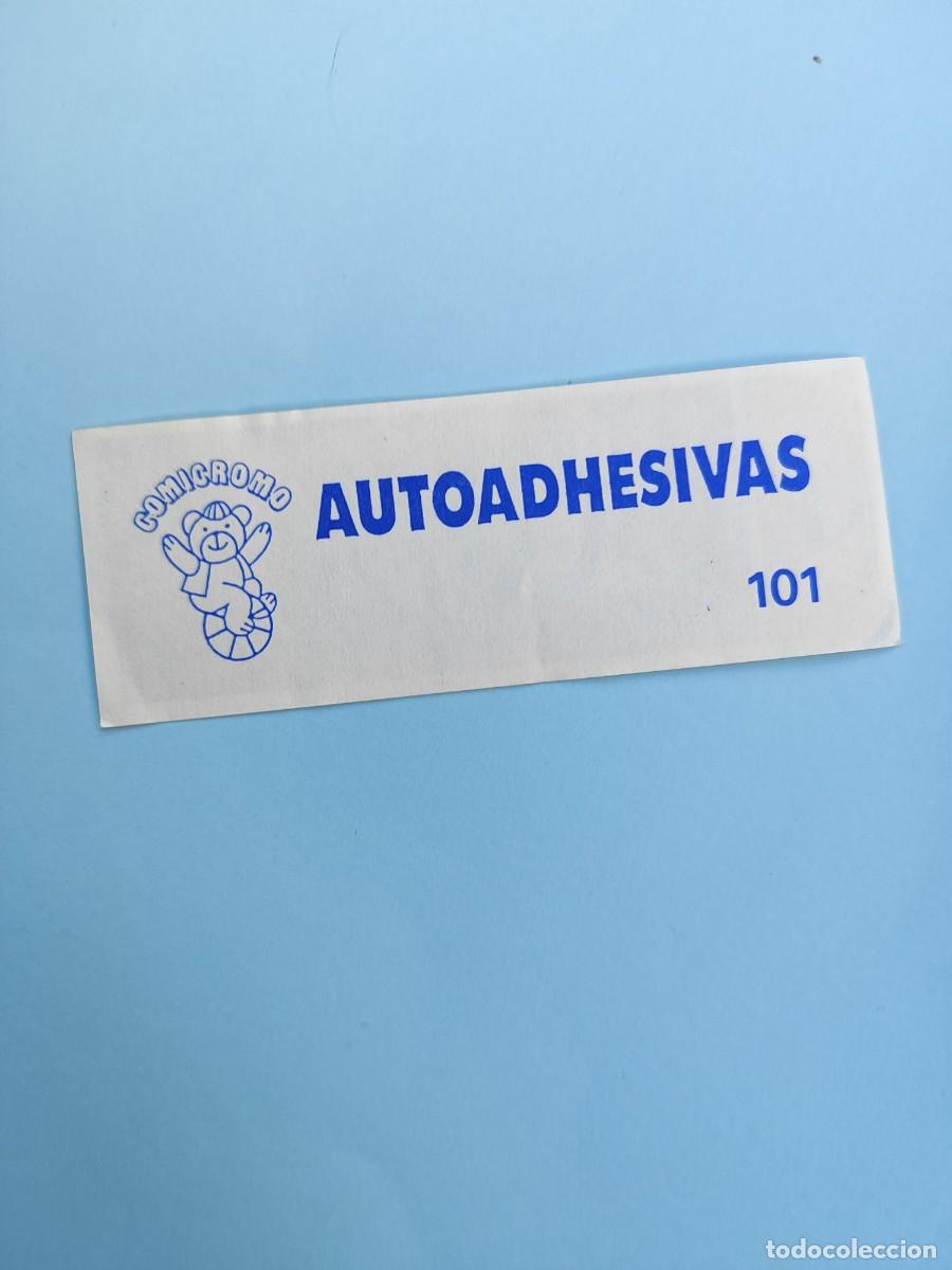 Cromos de f&uacute;tbol: 101 AUTOADHESIVAS COMICROMO - COCKER -- SIN PEGAR 91 1991 - Foto 2