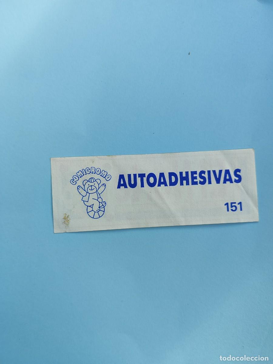 Cromos de f&uacute;tbol: 151 AUTOADHESIVAS COMICROMO - EL NORTE -- SIN PEGAR 91 1991 - Foto 2