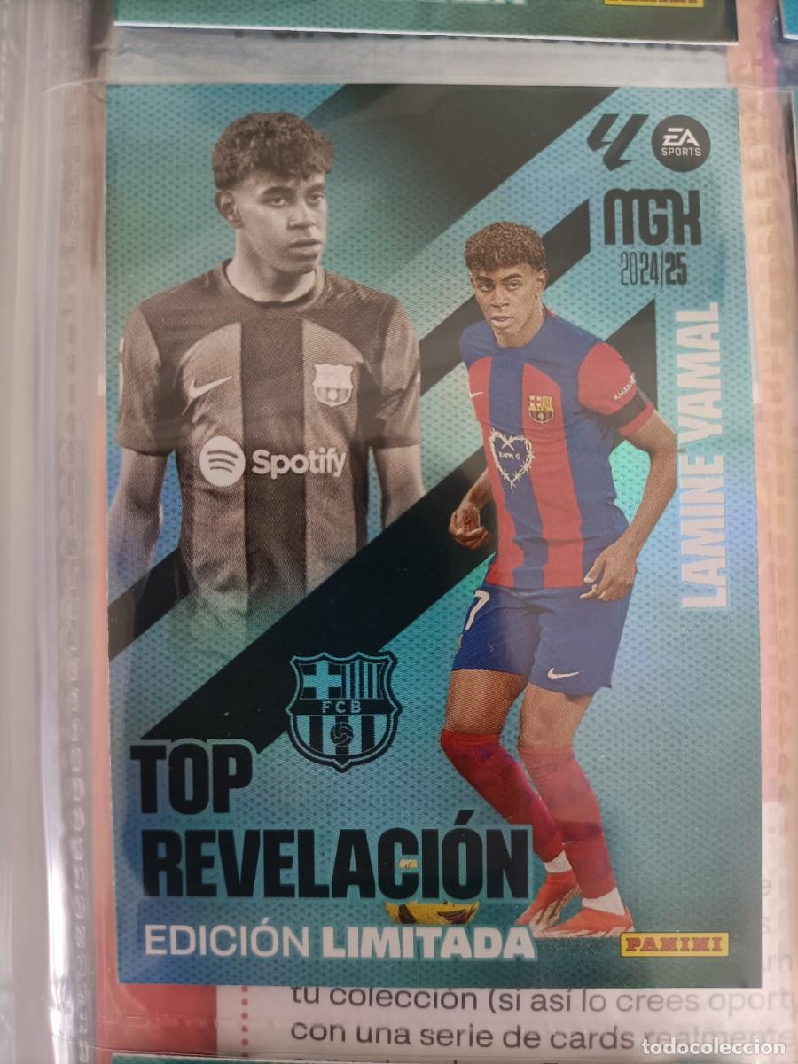 Cromos de F&uacute;tbol: Lamine Yamal edici&oacute;n limitada Top Revelacion Del Barcelona Megacracks 24-25 2024-2025