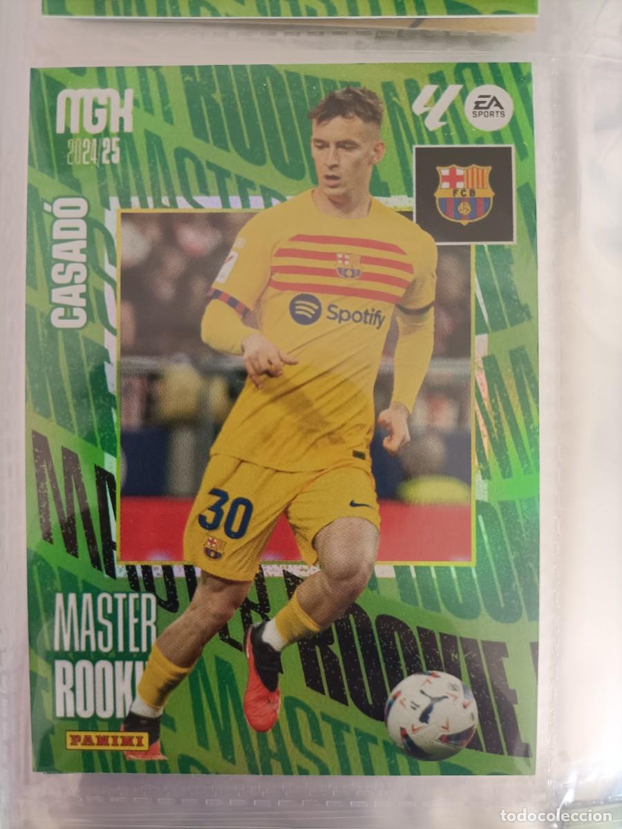 Figurine di Calcio: MEGACRACKS 2024 2025 24 25 MASTER ROOKIE N&ordm; 409 CASADO BARCELONA MEGA CRACKS MGK