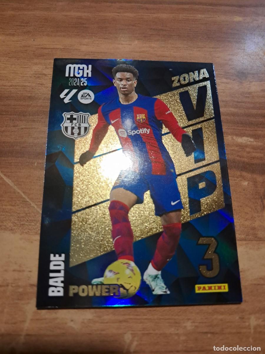 Cromos de F&uacute;tbol: CARD MEGACRACKS TEMPORADA 24/25: ZONA VIP POWER BALDE, N&deg; P389