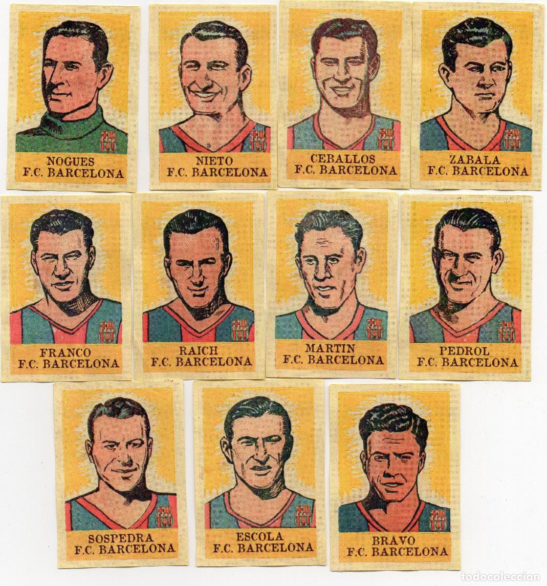 Cromos de f&uacute;tbol: BARCELONA 1941, DE CHOCOLATES EUREKA, - Foto 1