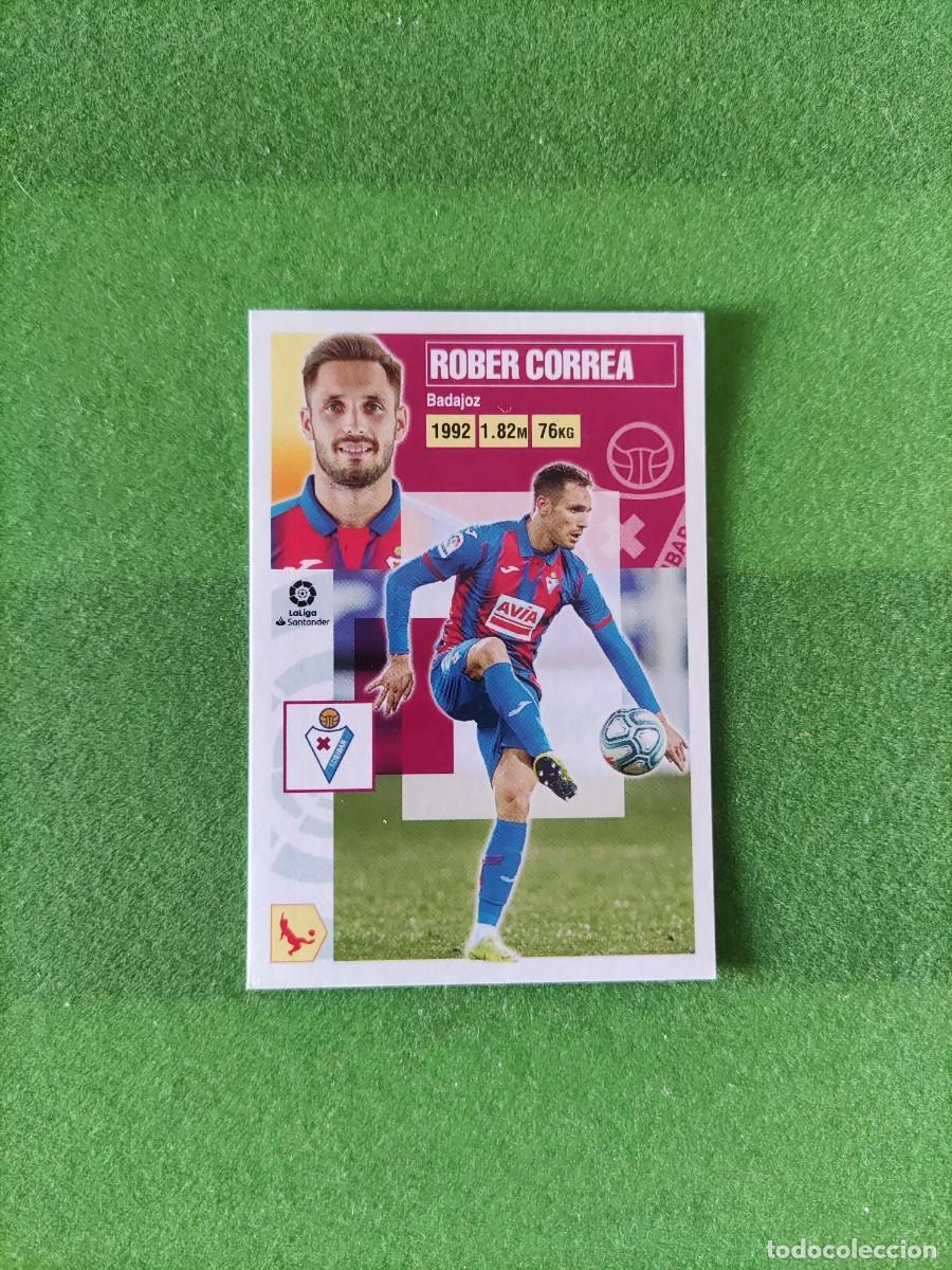 Cromos de f&uacute;tbol: Rober Correa 9 B Eibar Ediciones Este 2020-21 20/21 (Sin pegar) - Foto 1