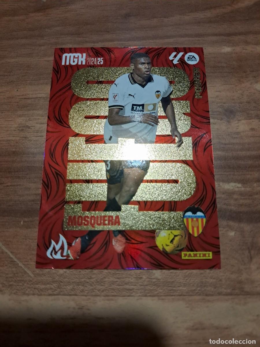 Cromos de F&uacute;tbol: CARD MEGACRACKS TEMPORADA 24/25: FUEGO POWER MOSQUERA, N&deg; P385