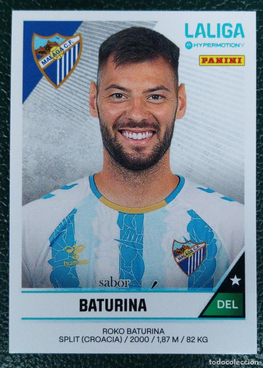 Fu&szlig;ball-Sticker: 304 BATURINA MALAGA CF CROMOS ALBUM LA LIGA HYPERMOTION 2024 2025 24 25 PANINI