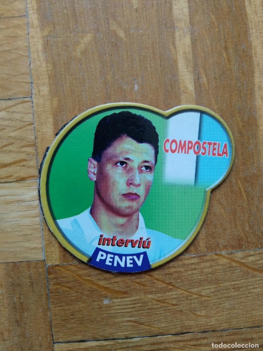 Figurine di Calcio: CROMO IMAN FUTBOL PENEV ESTRELLAS DE LA LIGA 1996 1997 96 97 COMPOSTELA REVISTA INTERVIU VER