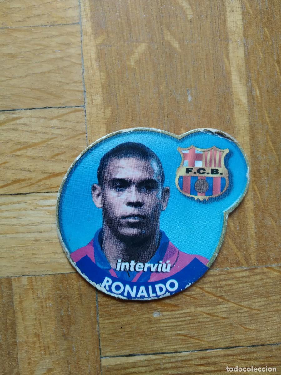 Cromos de Futebol: CROMO IMAN FUTBOL RONALDO ESTRELLAS DE LA LIGA 1996 1997 96 97 F.C. BARCELONA REVISTA INTERVIU VER