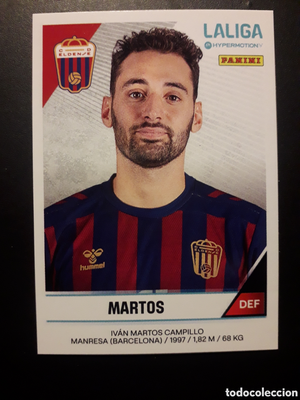 Cromos de f&uacute;tbol: MARTOS ELDENSE N&deg; 199 LALIGA HYPERMOTION 24 25 2024 2025 PANINI SIN PEGAR PEDIDO M&Iacute;NIMO 3&euro;