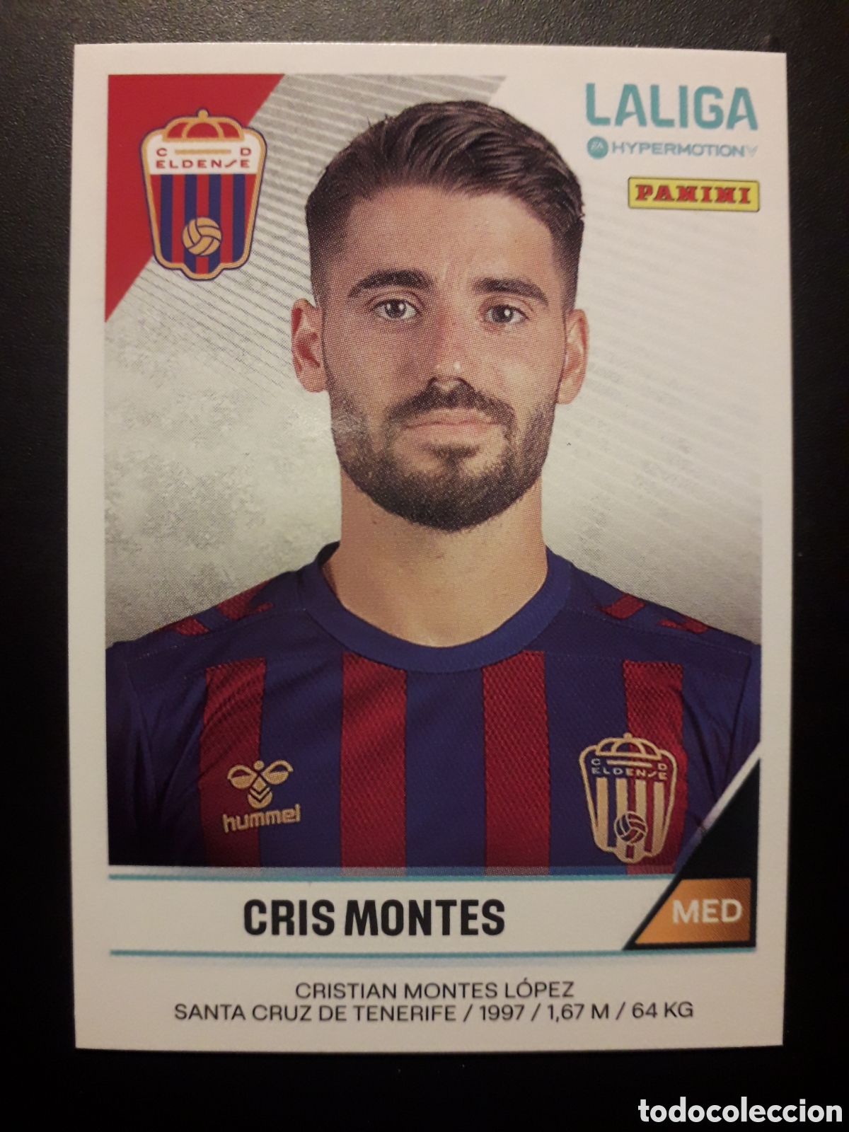 Cromos de f&uacute;tbol: CRIS MONTES ELDENSE N&deg; 206A LALIGA HYPERMOTION 24 25 2024 2025 PANINI SIN PEGAR PEDIDO M&Iacute;NIMO 3&euro;