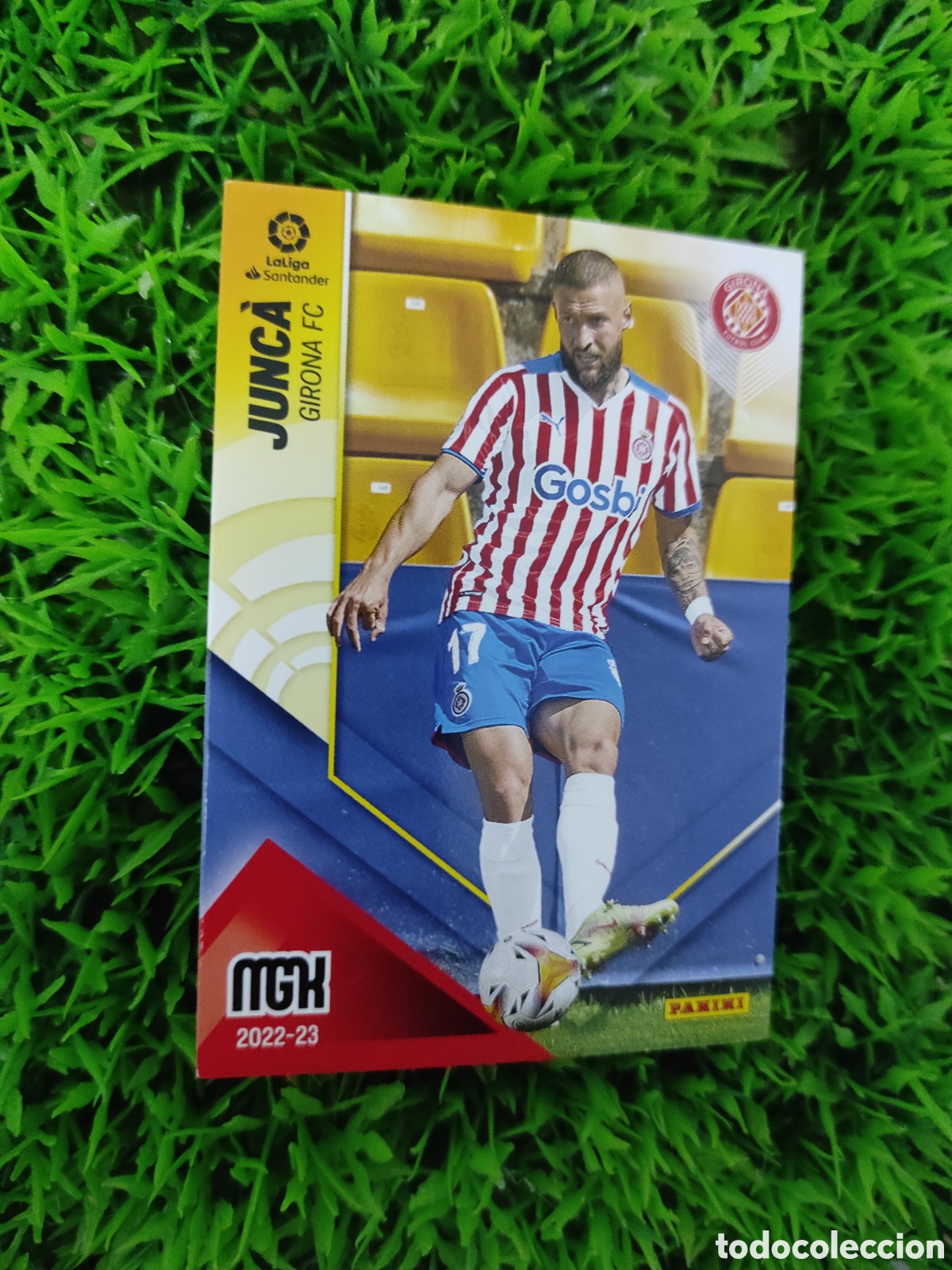 Cromos de f&uacute;tbol: Junca Girona Megacracks 22-23 # 198 - Foto 1