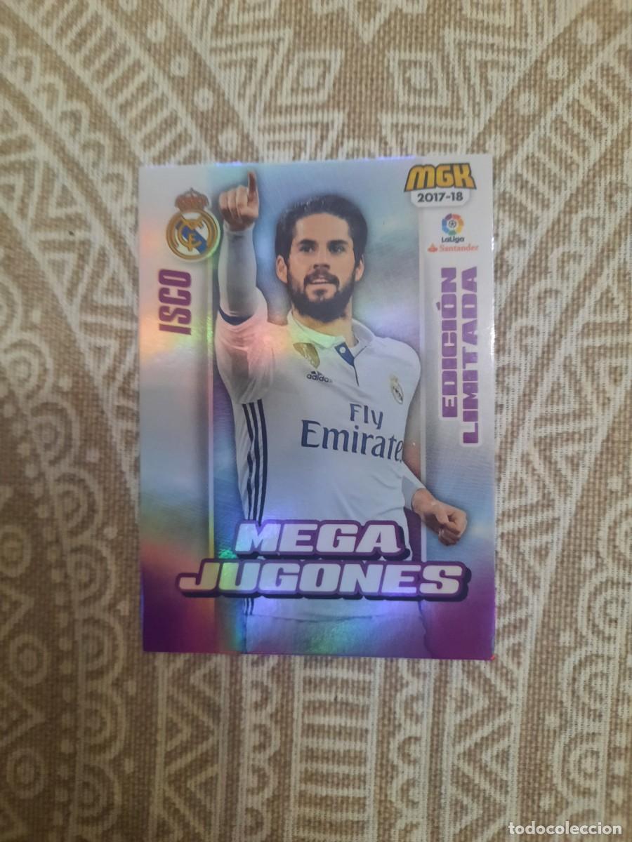 Cromos de F&uacute;tbol: 390 B isco mega jugones edicion limitada megacracks 2017/18