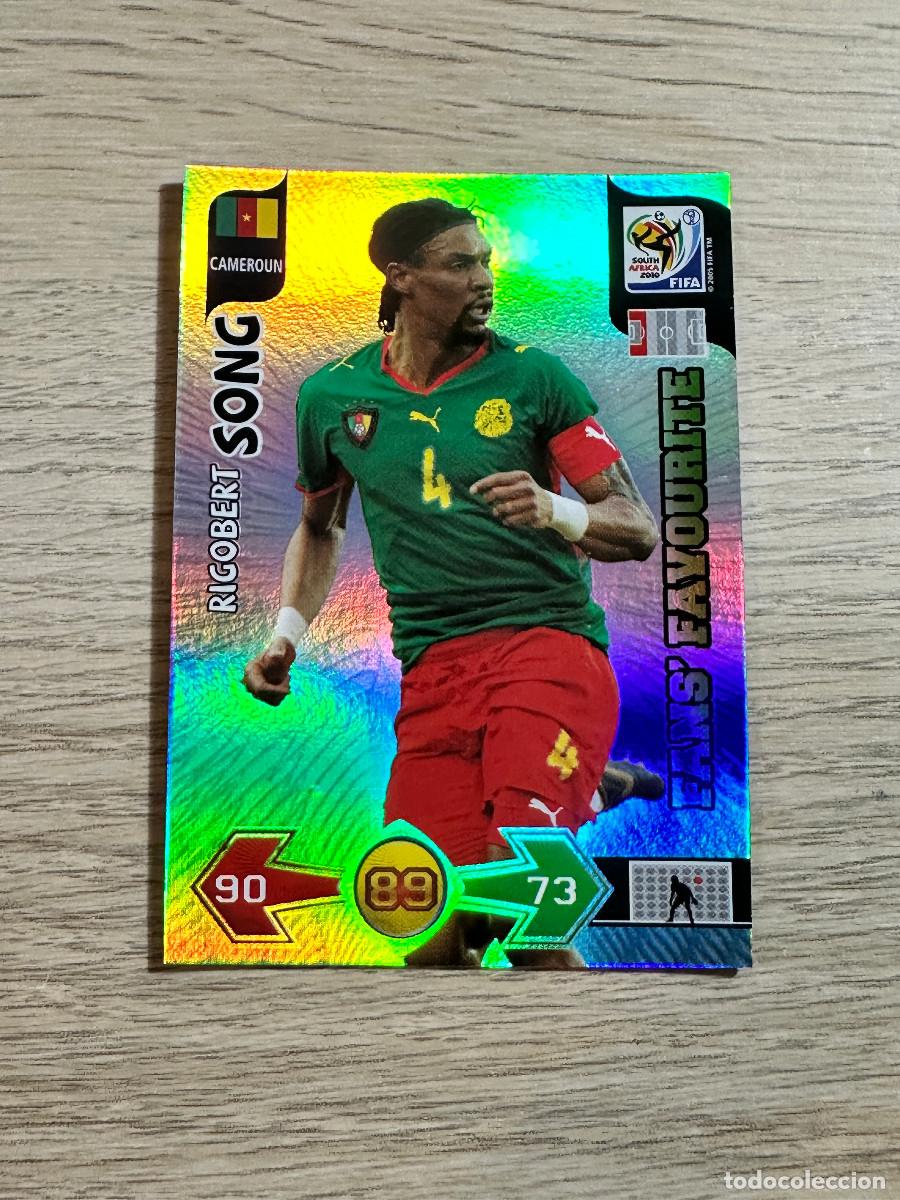 Cromos de F&uacute;tbol: SONG - FANS FAVOURITE - CAMERUN ADRENALYN XL SOUTH AFRICA 2010 PANINI