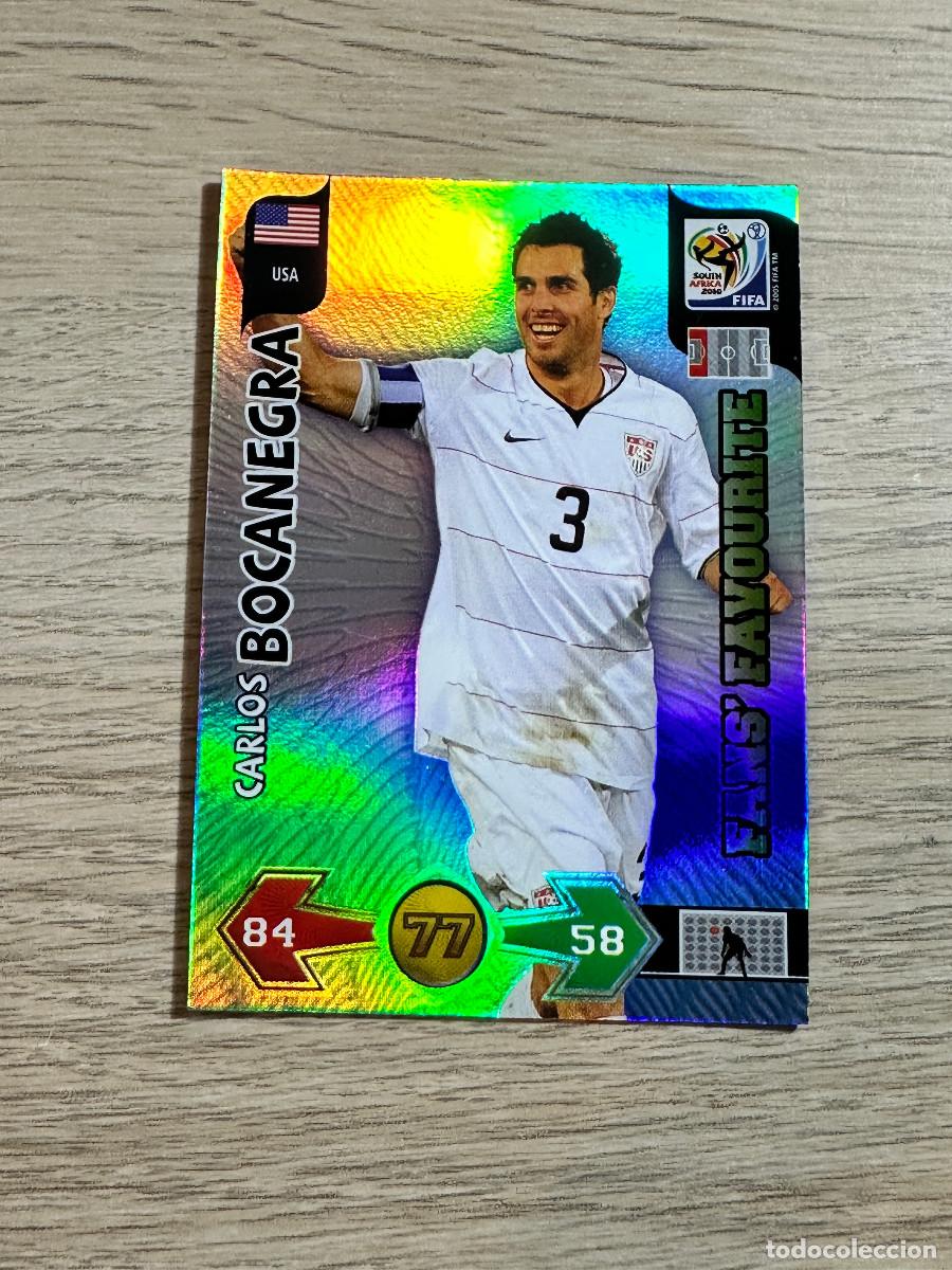 Cromos de F&uacute;tbol: BOCANEGRA - FANS FAVOURITE - USA ADRENALYN XL SOUTH AFRICA 2010 PANINI