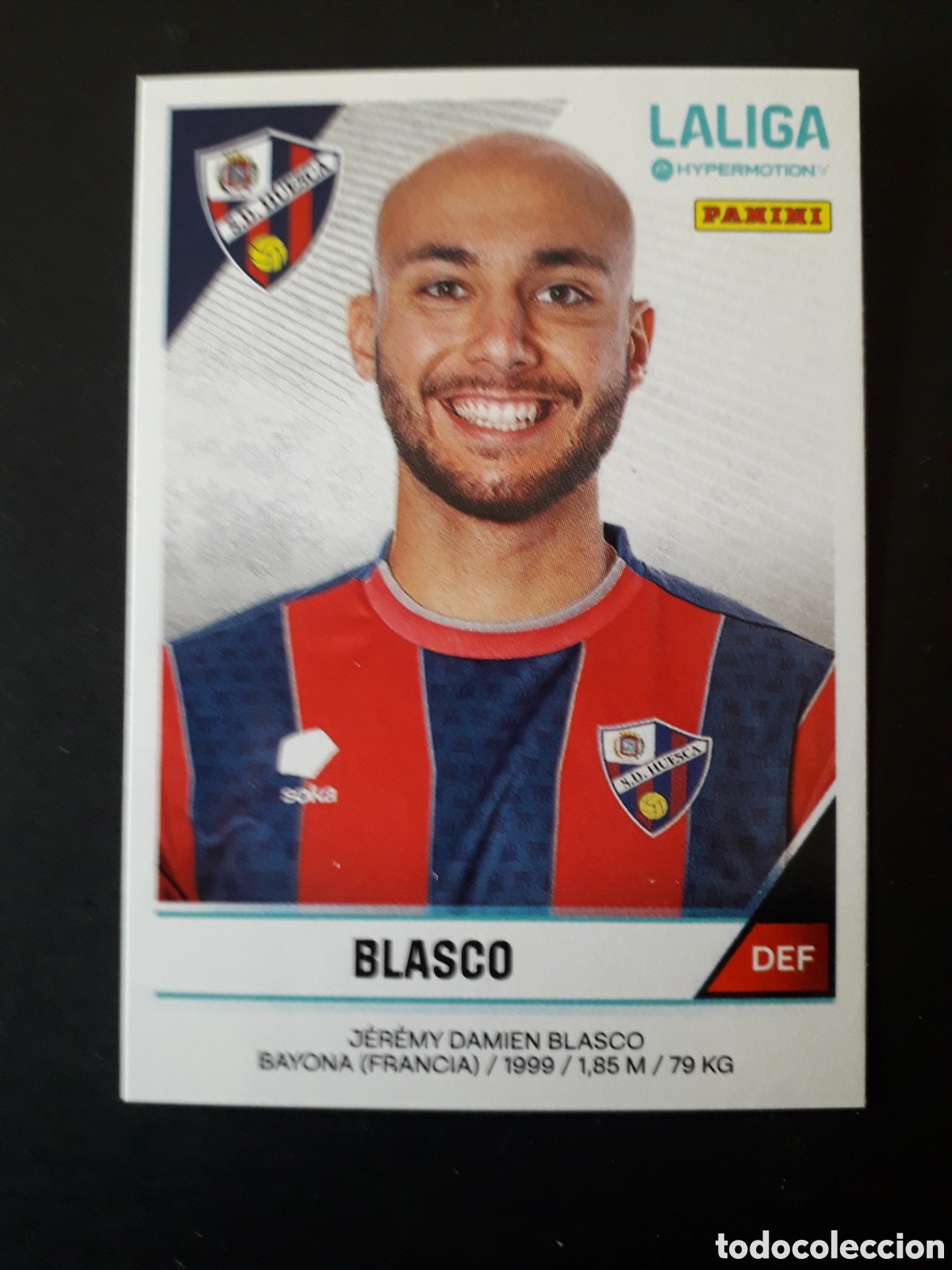 Football Stickers: BLASCO HUESCA N&deg; 257 LALIGA HYPERMOTION 24 25 2024 2025 PANINI SIN PEGAR PEDIDO M&Iacute;NIMO 3&euro;