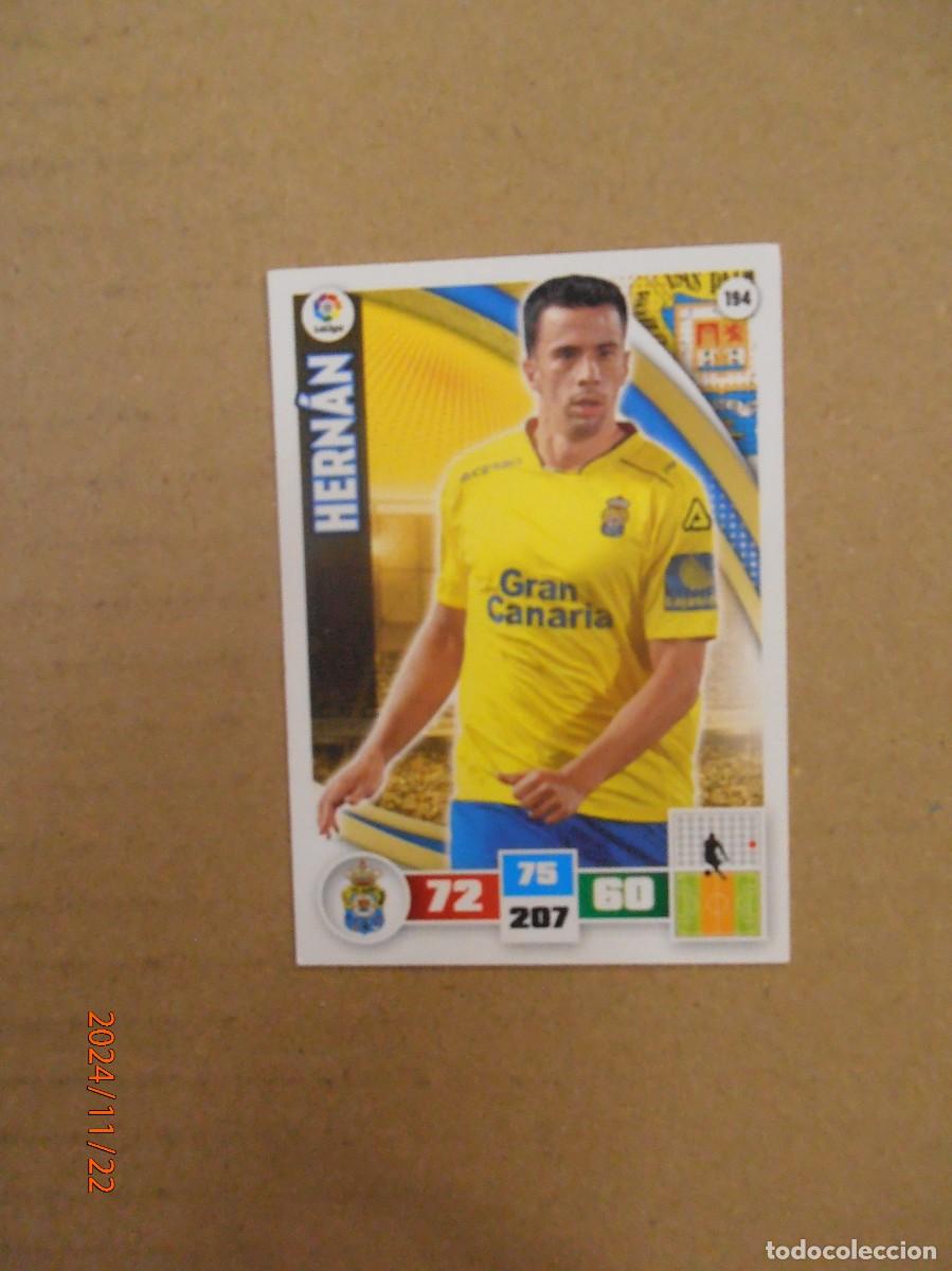 Cromos de f&uacute;tbol: Hern&aacute;n - Villarreal - Adrenalyn - Foto 1