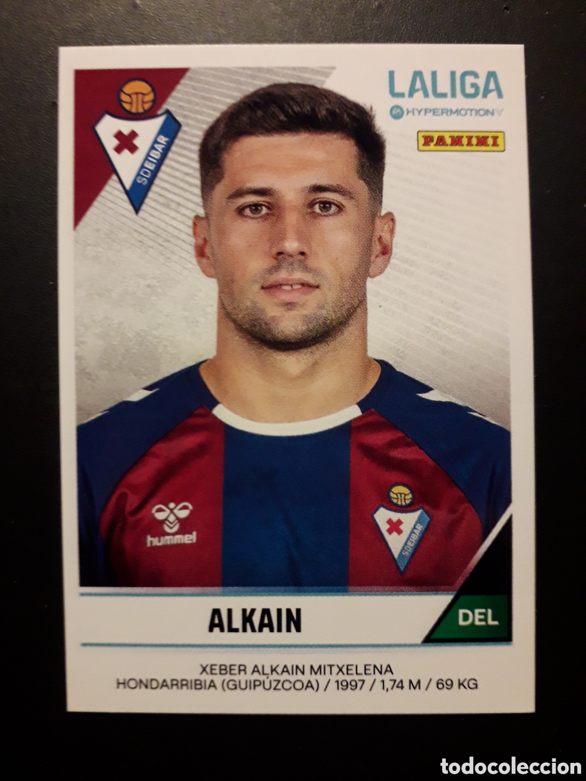 Football Stickers: ALKAIN EIBAR N&deg; 170 LALIGA HYPERMOTION 24 25 2024 2025 PANINI SIN PEGAR PEDIDO M&Iacute;NIMO 3&euro;