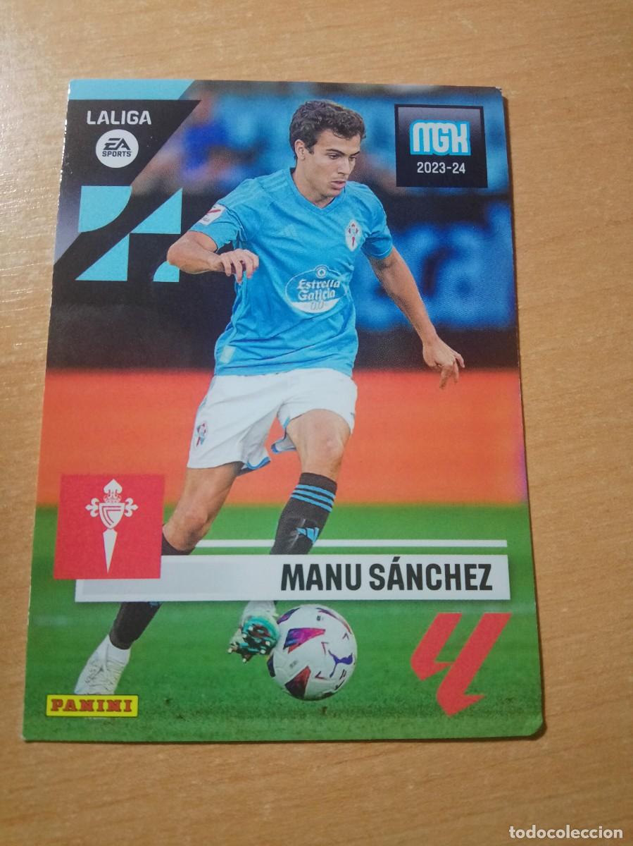 Cromos de f&uacute;tbol: 152 MANU S&Aacute;NCHEZ DEL CELTA MEGACRACKS 23 24 MGK 2023 2024 PANINI NUEVO DE SOBRE