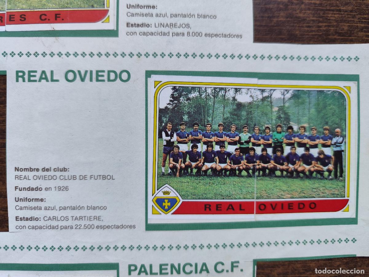 Figurine di Calcio: Futbol 84 Panini - Lote 2 cromos Real Oviedo - Editorial Panini