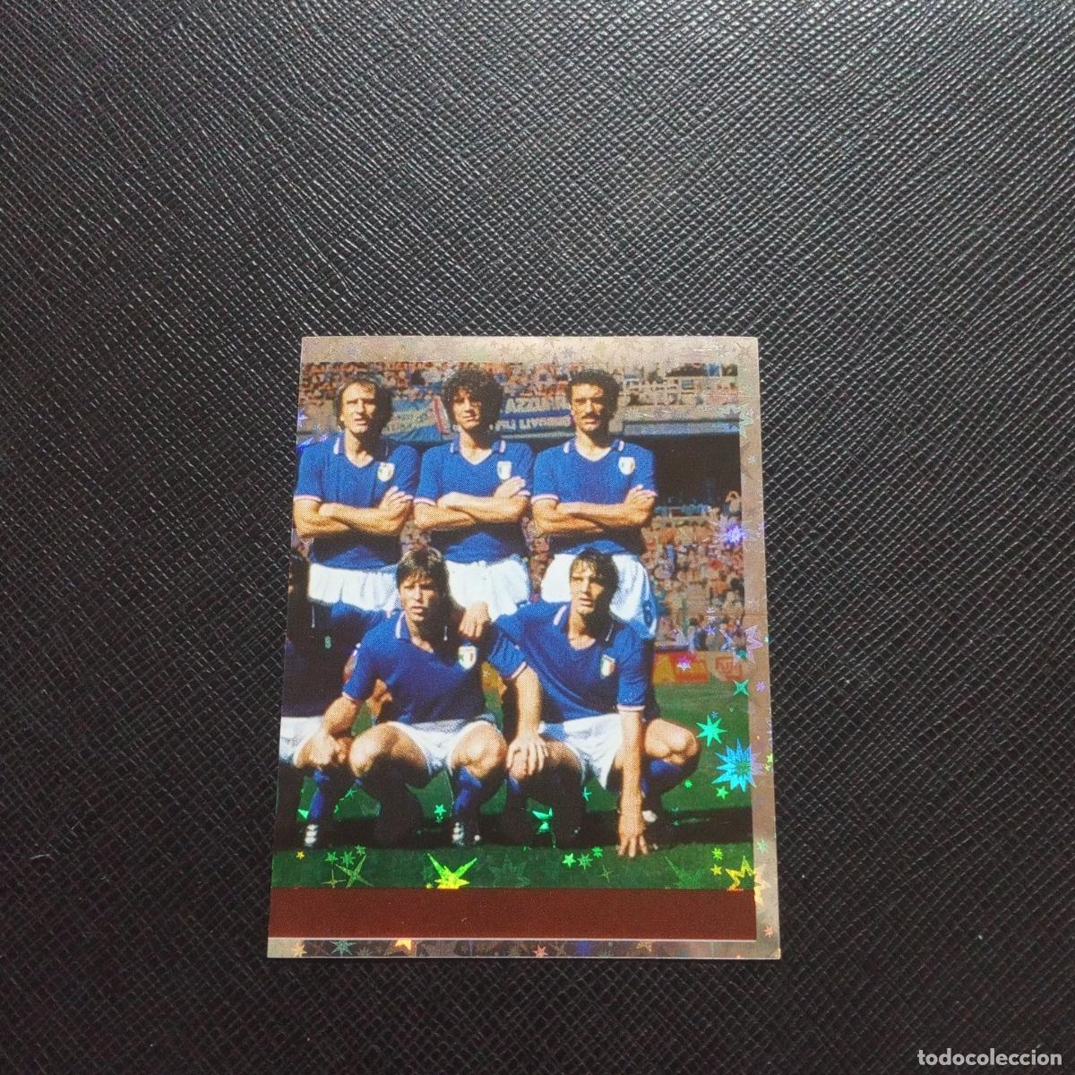 Cromos de F&uacute;tbol: 9 ALINEACION ITALIA 1982 DS FRANCIA 1998 MUNDIAL WORLD CROMO FUTBOL 98 - SIN PEGAR - A78 PG433