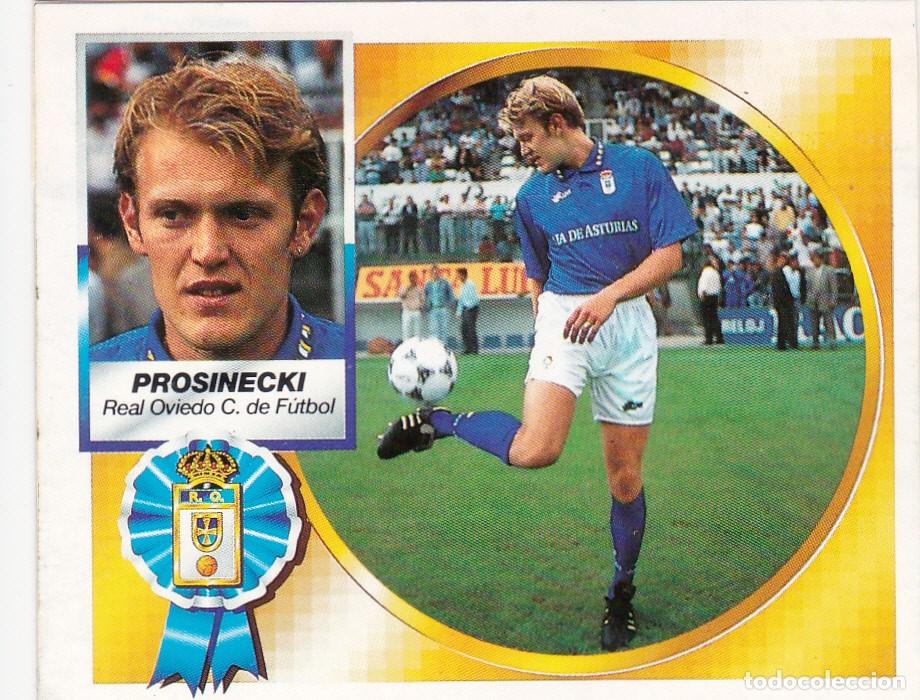 Cromos de f&uacute;tbol: ESTE 94/95 - PROSINECKI - COLOCA DEL R. OVIEDO - EN VENTANILLA (A-9) - Foto 1