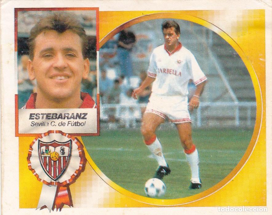 Cromos de f&uacute;tbol: ESTE 94/95 - ESTEBARANZ - COLOCA DEL SEVILLA C.F. - EN VENTANILLA (A-9) - Foto 1