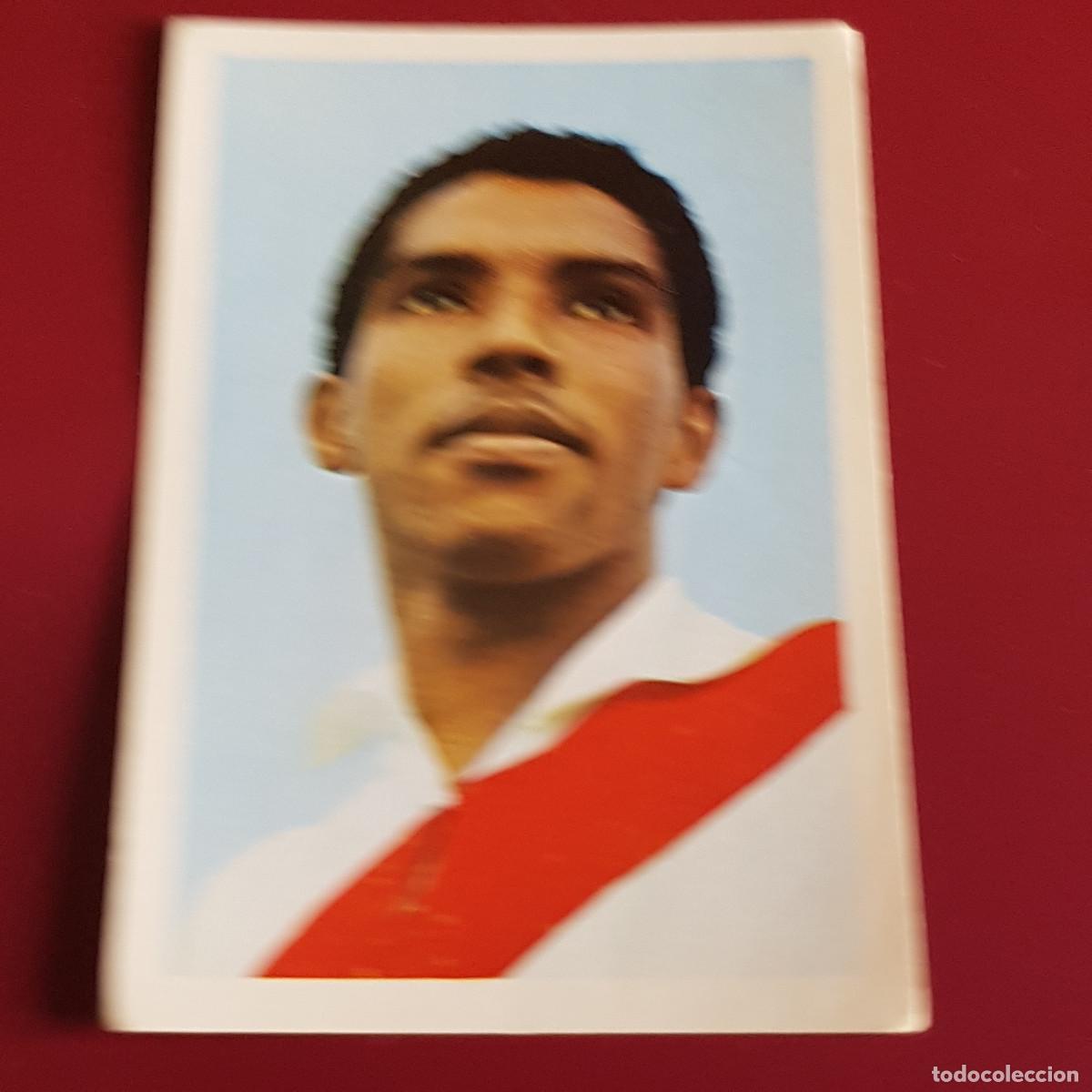 Fu&szlig;ball-Sticker: FHER - ASES DEL IX MUNDIAL MEXICO 1970 - 70 - PERU - RAFAEL RISCO - NUNCA PEGADO