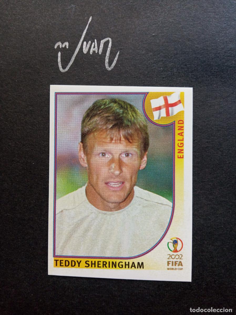 Cromos de F&uacute;tbol: 437 ⚽ SHERINGHAM ⚽ Inglaterra MANCHESTER U Panini &reg; FIFA World Cup Korea Japon 2002 sin pegar NUEVO