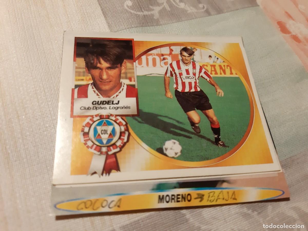 Cromos de f&uacute;tbol: ESTE 94/95 - GUDELJ Y MORENO - COLOCA Y BAJA - 1 EN VENTANILLA (A-9) - Foto 1