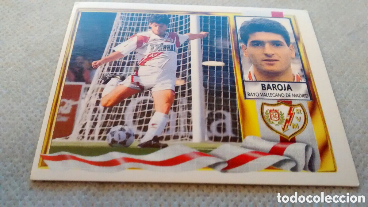 Cromos de f&uacute;tbol: 95 96 1995 1996 EDICIONES ESTE BAROJA, RAYO VALLECANO - Foto 1