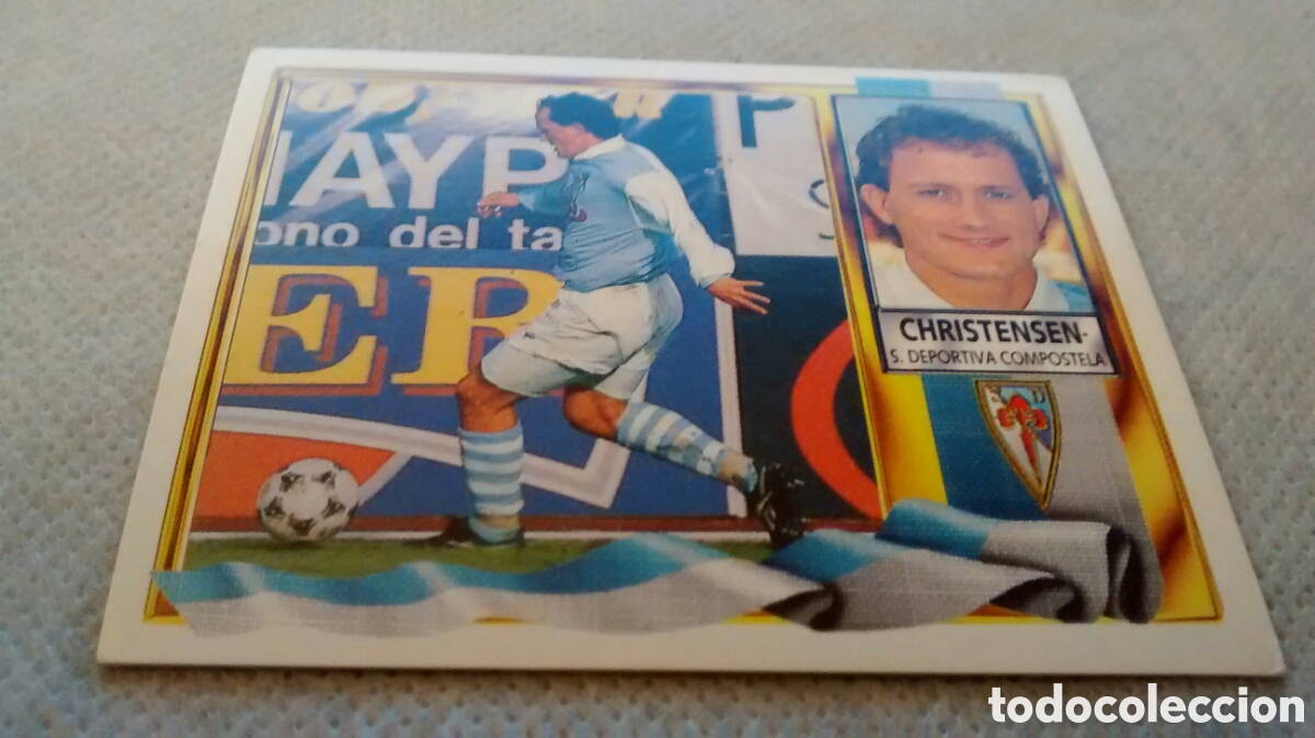 Cromos de f&uacute;tbol: 95 96 1995 1996 EDICIONES ESTE CHRISTENSEN, COMPOSTELA - Foto 1