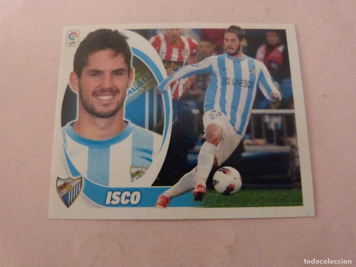 Cromos de F&uacute;tbol: CROMO FUTBOL ISCO MALAGA C.F. SIN PEGAR N&ordm; 14 LIGA ESTE 2012-2013/12-13 PANINI