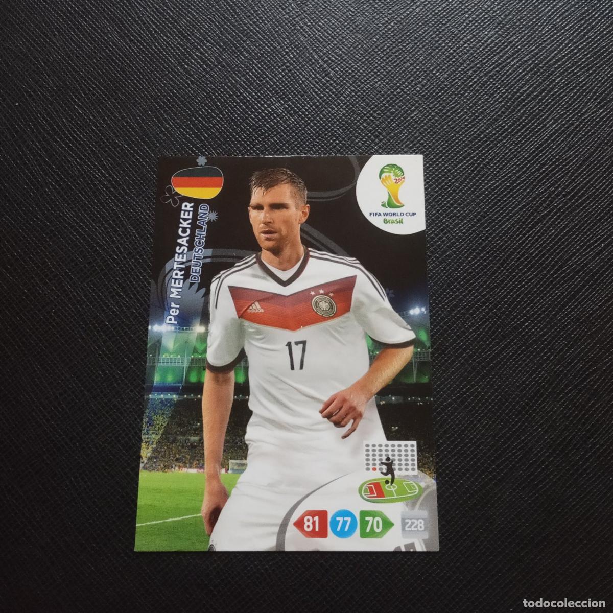 Figurine di Calcio: MERTESACKER ALEMANIA ADRENALYN MUNDIAL BRASIL 2014 CROMO FUTBOL 14 - (MD09/10-1) PG42