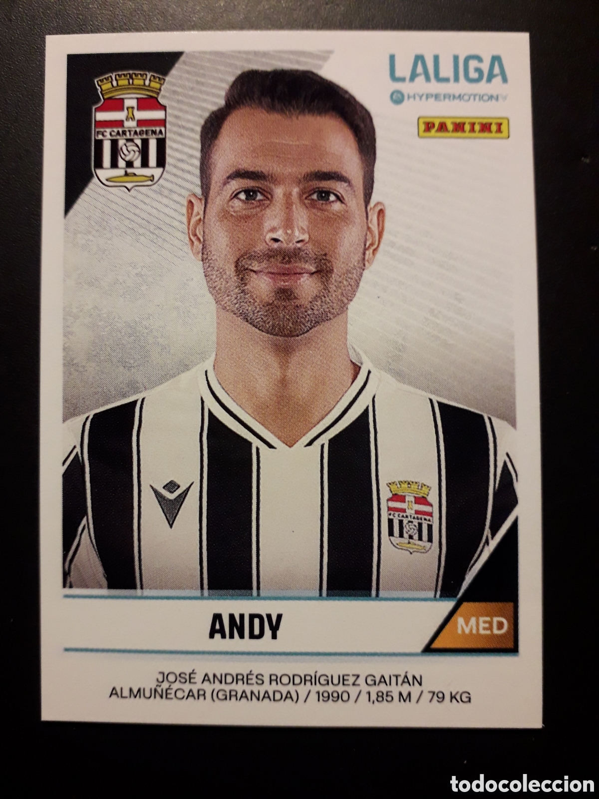 Football Stickers: ANDY CARTAGENA N&deg; 91 LALIGA HYPERMOTION 24 25 2024 2025 PANINI SIN PEGAR PEDIDO M&Iacute;NIMO 3&euro;