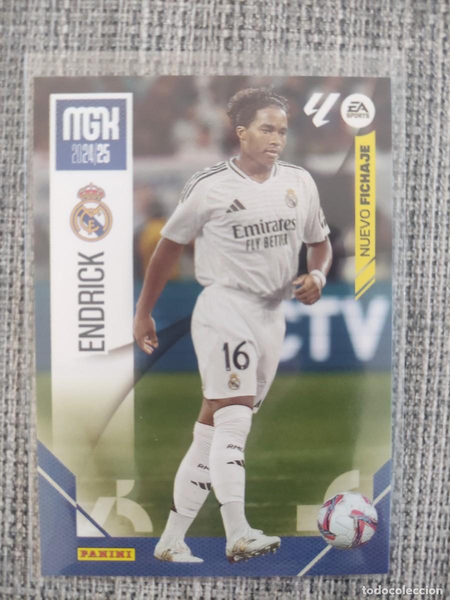 Cromos de f&uacute;tbol: MGK 2024-25. ENDRICK. R.MADRID. NUEVO FICHAJE.