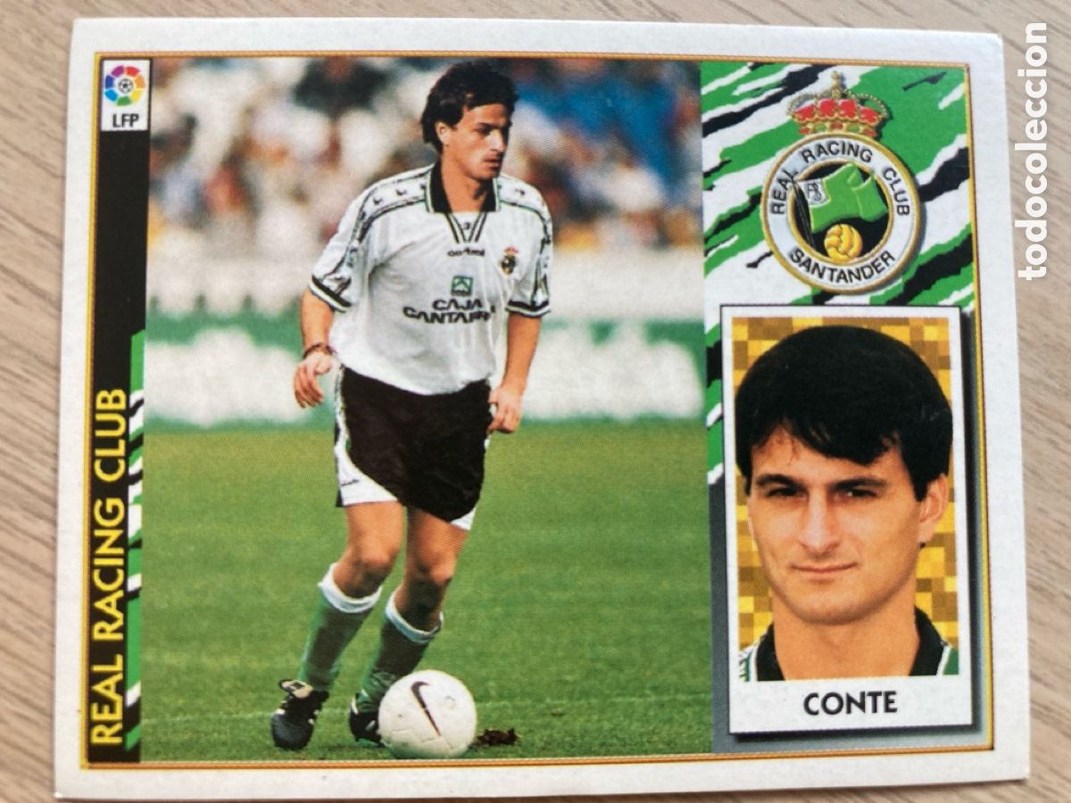Cromos de f&uacute;tbol: CONTE RACING SANTANDER COLOCA LIGA ESTE 1997/98 97 98 SIN PEGAR