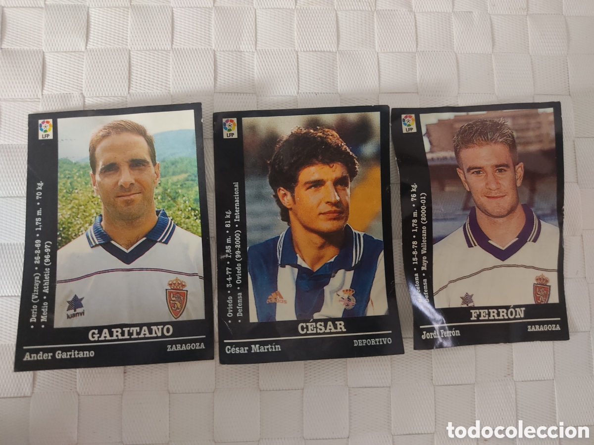 Cromos de f&uacute;tbol: Lote de cromos panini de la liga y de VR Troopers