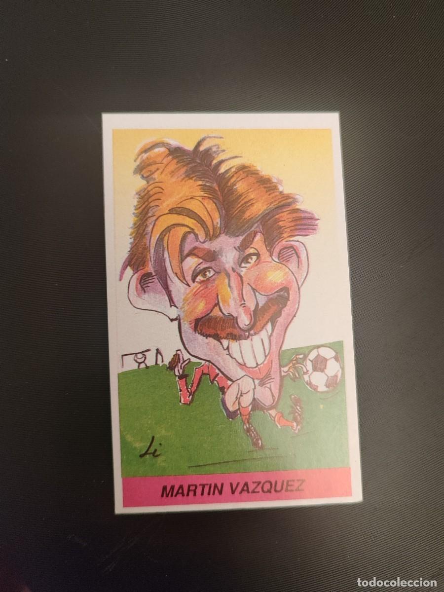 Cromos de f&uacute;tbol: 39 CARICATURAS EDITORIAL MILANO - RAFAEL MART&Iacute;N V&Aacute;ZQUEZ -- SIN PEGAR 92 1992