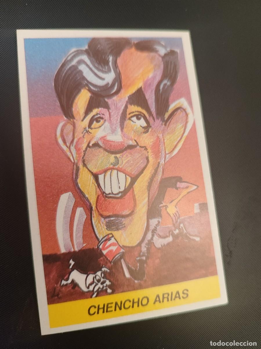 Fu&szlig;ball-Sticker: 129 CARICATURAS EDITORIAL MILANO - CHENCHO ARIAS -- SIN PEGAR 92 1992