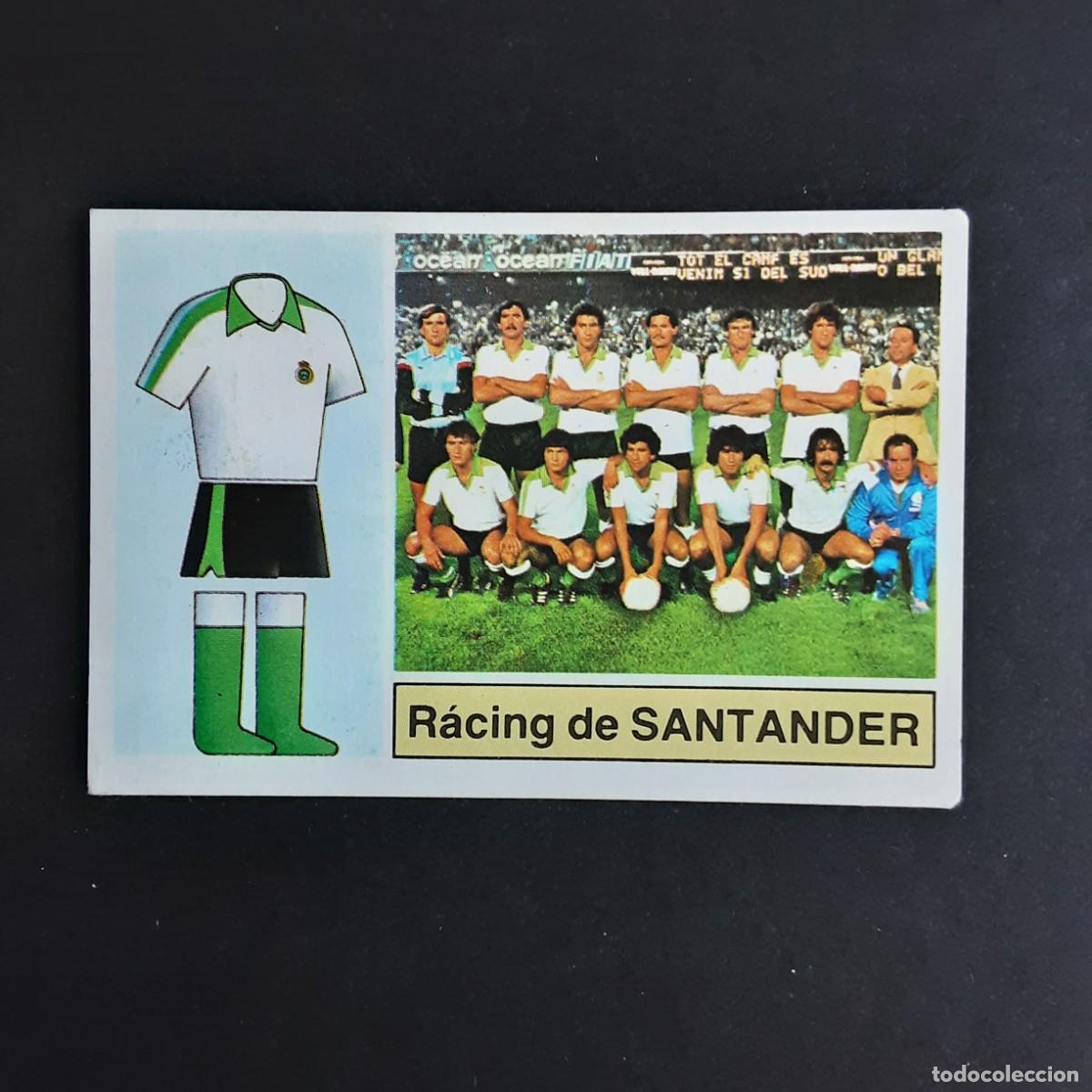 Cromos de Futebol: LIGA ESTE 1982 1983 82 83 EDICIONES ESTE ALINEACION RACING SANTANDER DESPEGADO