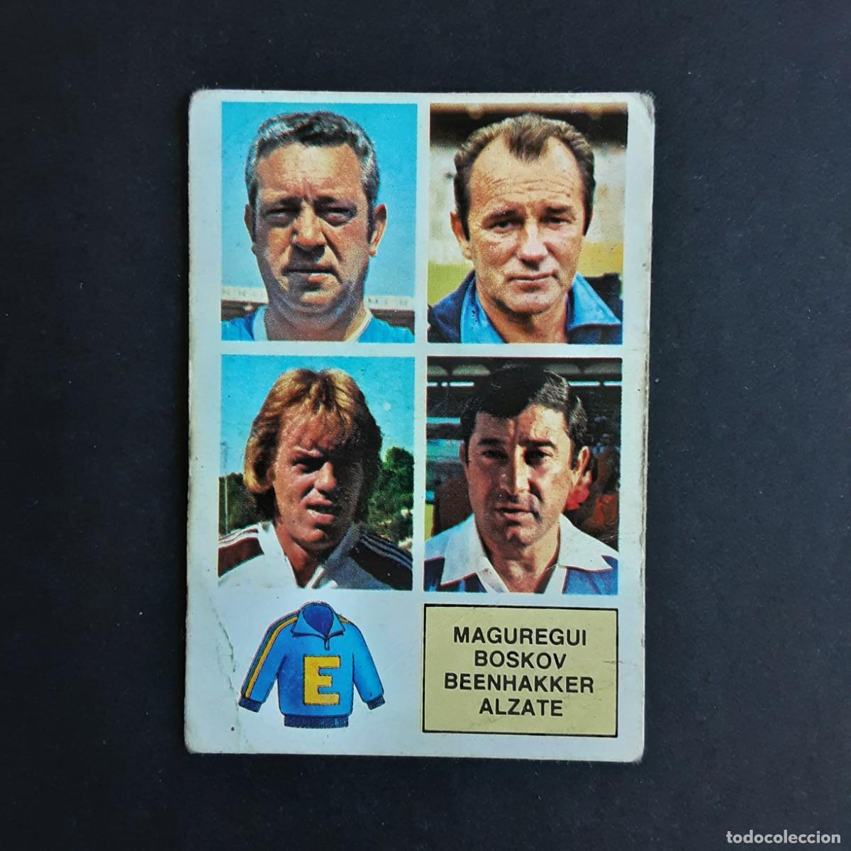 Cromos de Futebol: LIGA ESTE 1982 1983 82 83 EDICIONES ESTE ENTRENADORES MAGUREGUI ALZATE SIN PEGAR