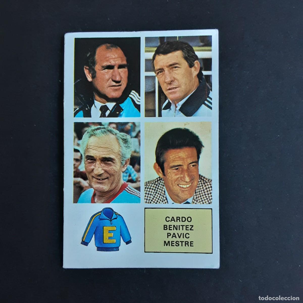 Cromos de Futebol: LIGA ESTE 1982 1983 82 83 EDICIONES ESTE ENTRENADORES CARDO MAESTRE SIN PEGAR