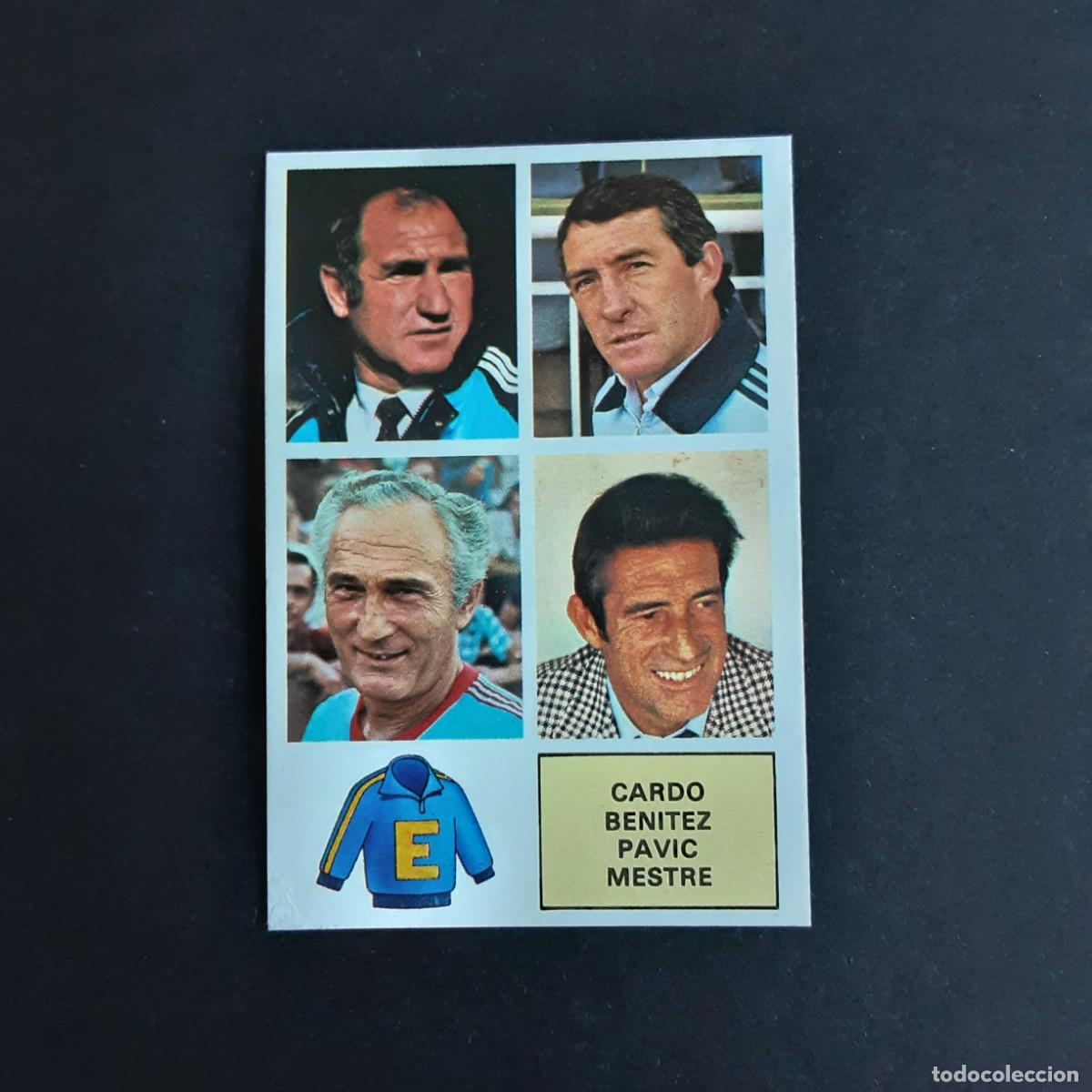 Cromos de Futebol: LIGA ESTE 1982 1983 82 83 EDICIONES ESTE ENTRENADORES CARDO MAESTRE SIN PEGAR