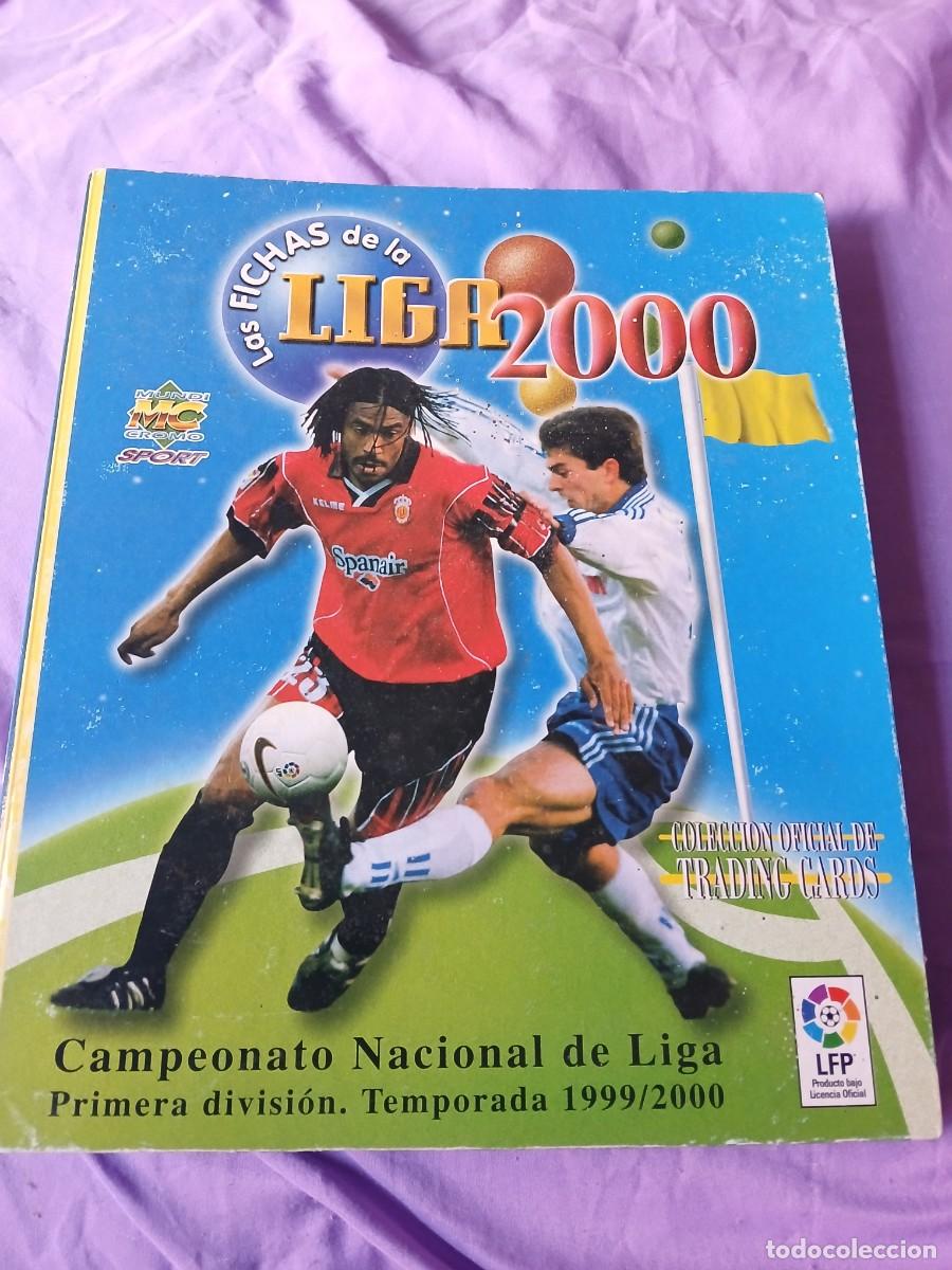 Cromos de f&uacute;tbol: Antiguo &aacute;lbum con 375 cromos las fichas de la liga 2000 mundi cromos 0,10 &euro; cromo o 25 &euro; todo album