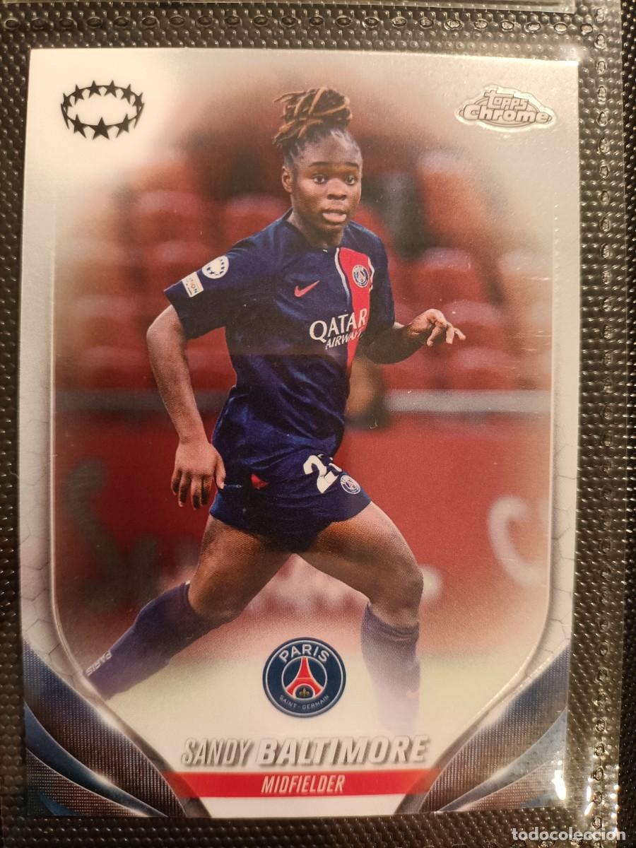 Figurine di Calcio: BALTIMORE PSG Topps Chrome 50 UEFA Champions Women's 2023 2024 23 24