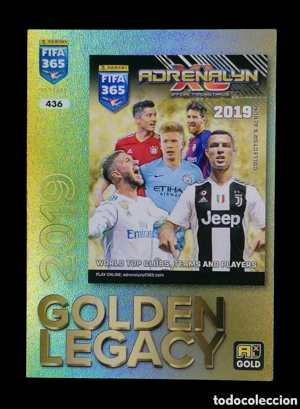 436 golden legacy album 2019 card, panini adren - Buy Collectible